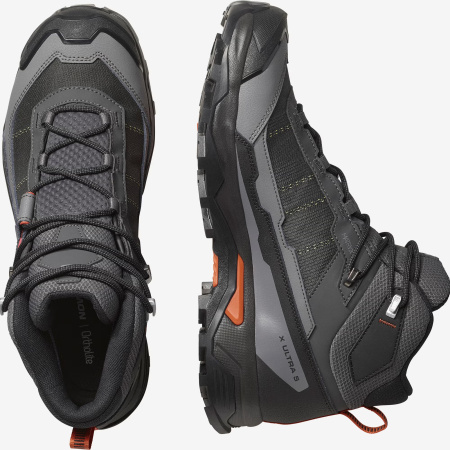 Ботинки X ULTRA 5 MID GTX (RU 47 UK 12.5 USm 13 СМ 30.5; asphalt/castlerock/burnt ochre)
